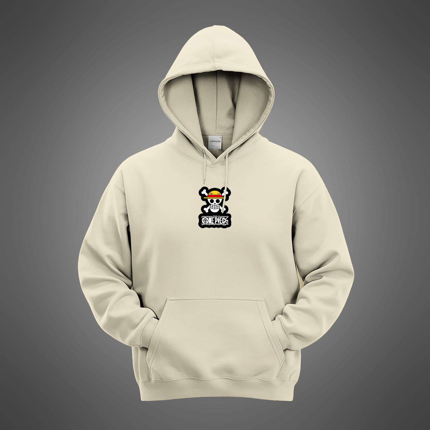 Ikaaru Beige One Piece Hoodie
