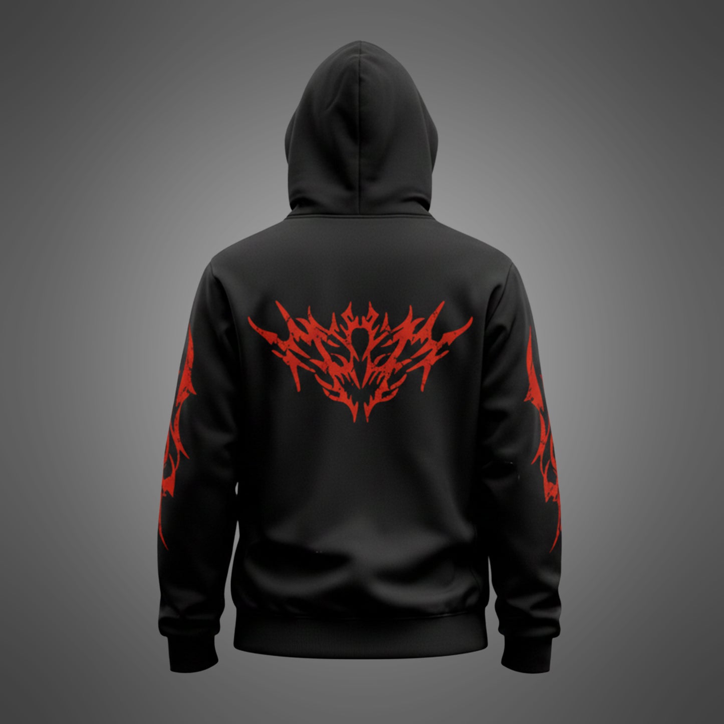 Ikaaru Black Premium Hoodie