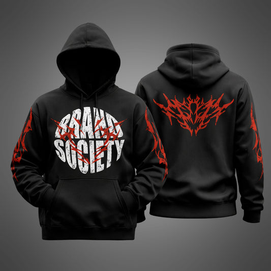 Ikaaru Black Premium Hoodie