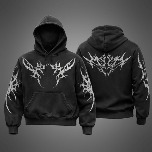 Ikaaru Black New Premium Hoodie