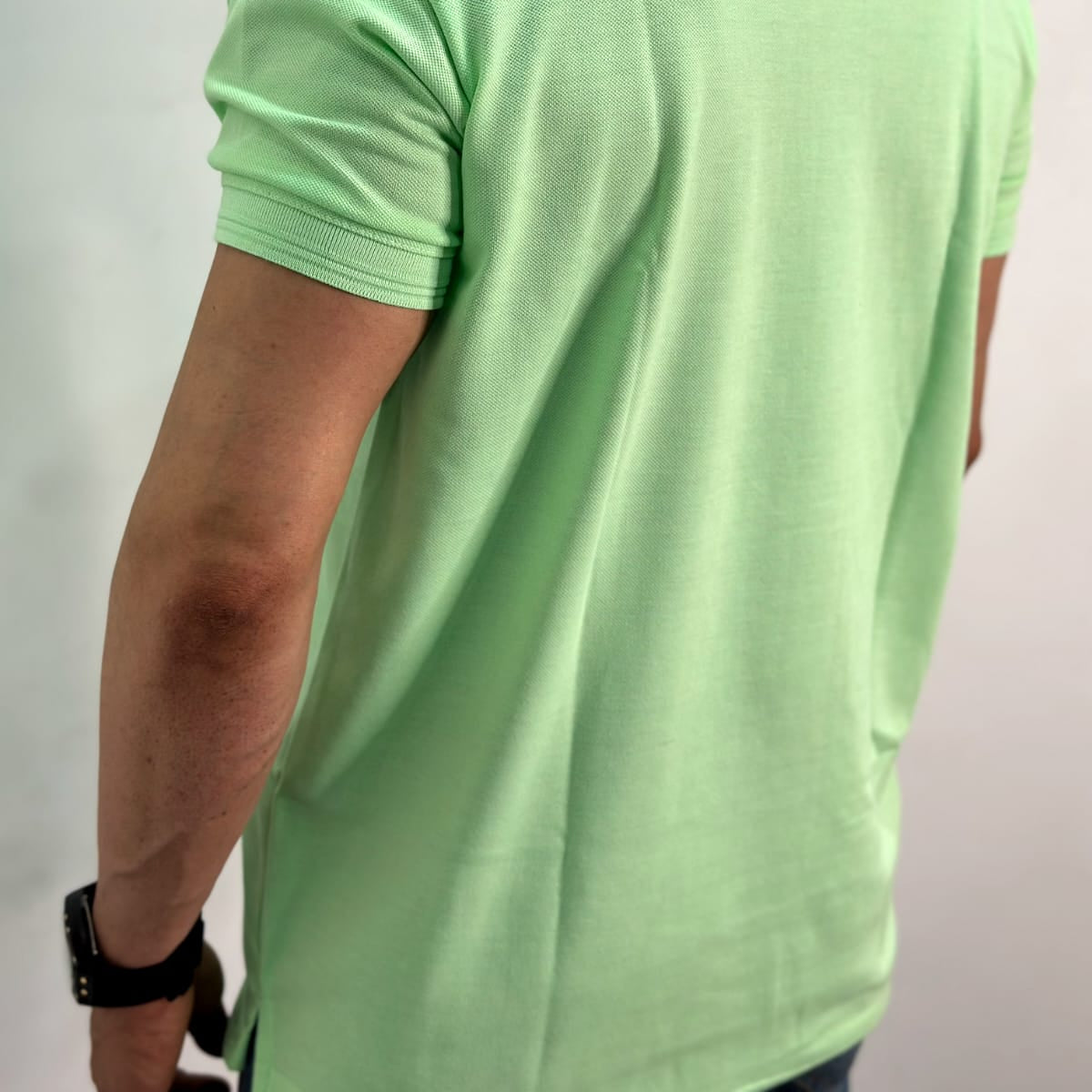 Sea Green Plain Polo