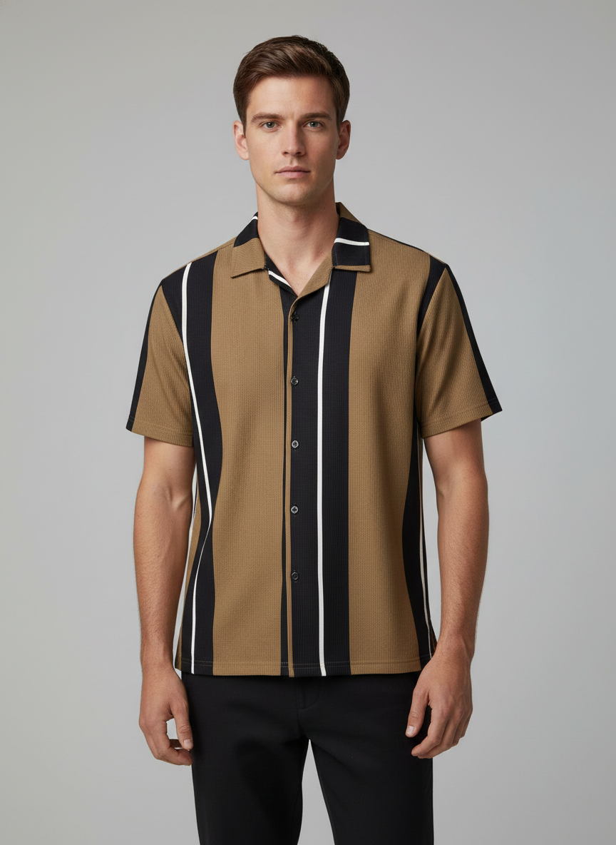 Coastal Elite Cuban Collar- Coffee Brown