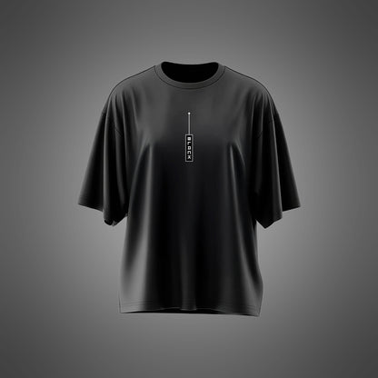 Black Oversized Goku Tee