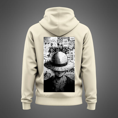 Ikaaru Beige One Piece Hoodie