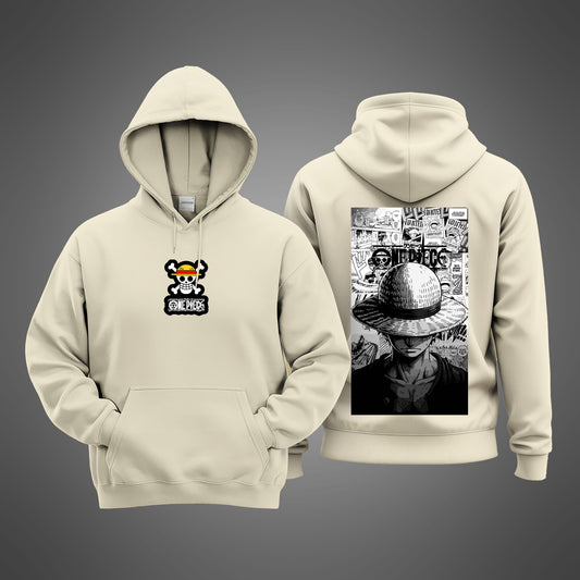 Ikaaru Beige One Piece Hoodie