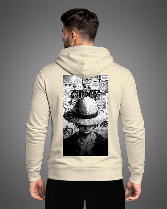 Ikaaru Beige One Piece Hoodie