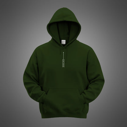 Ikaaru Bottle Green Satoru Hoodie