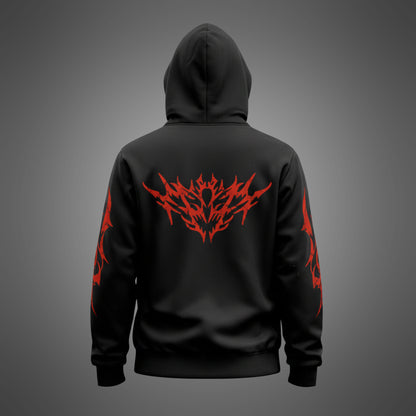 Ikaaru Black Premium Hoodie