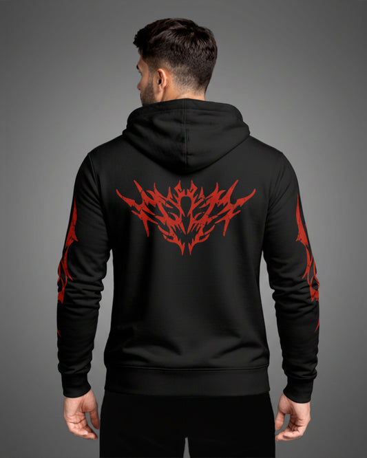 Ikaaru Black Premium Hoodie