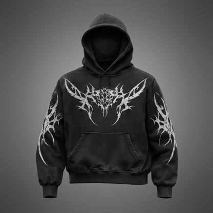 Ikaaru Black New Premium Hoodie