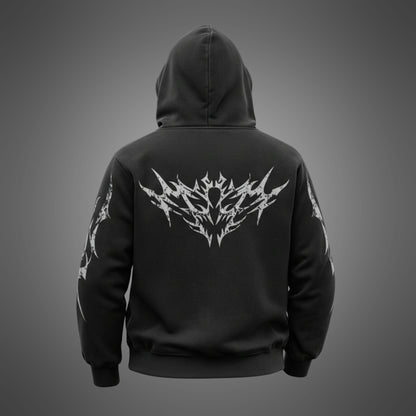 Ikaaru Black New Premium Hoodie