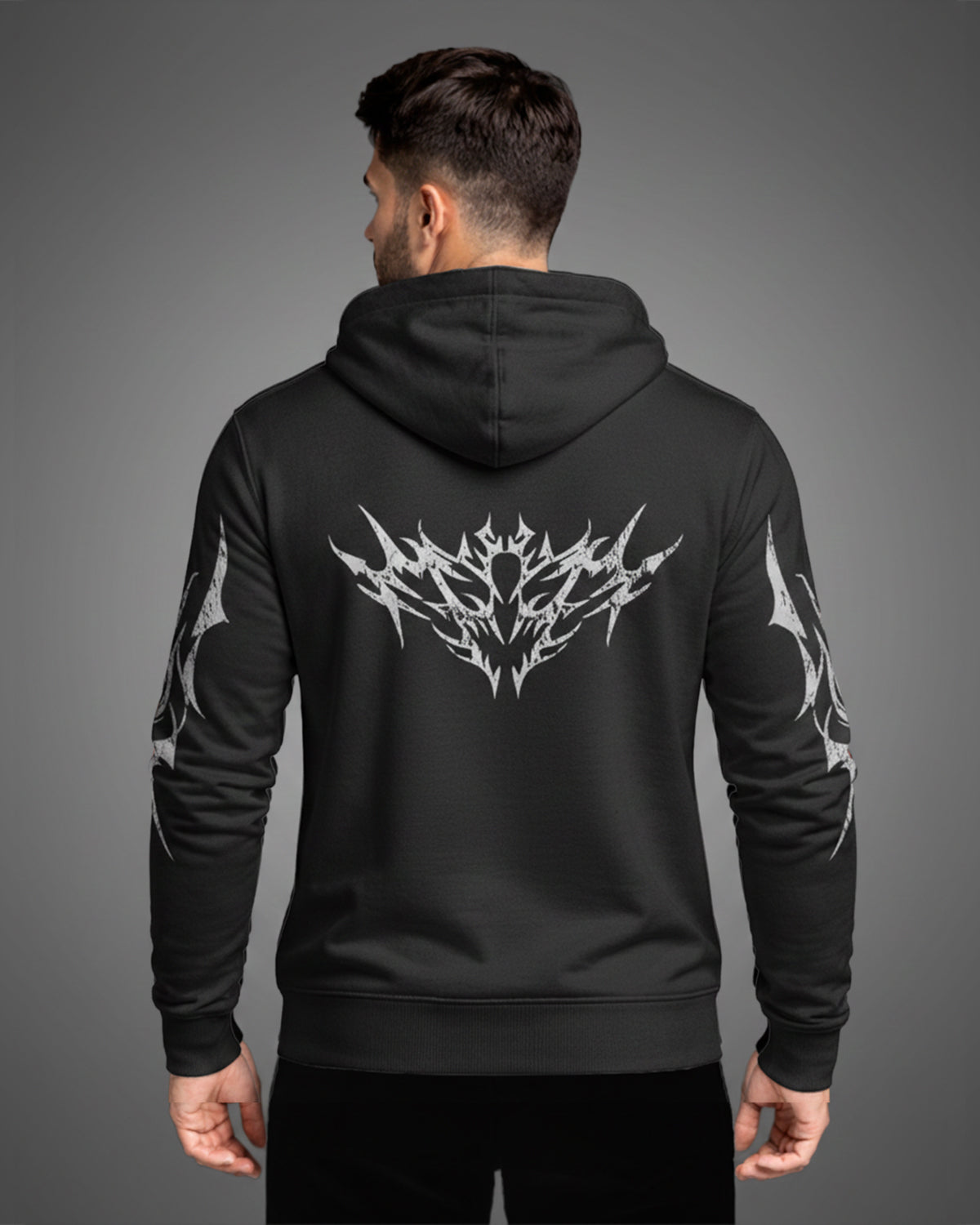 Ikaaru Black New Premium Hoodie