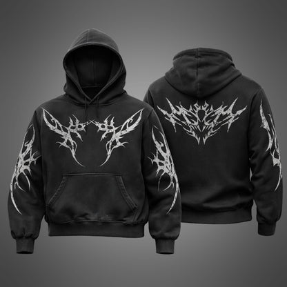 Ikaaru Black New Premium Hoodie
