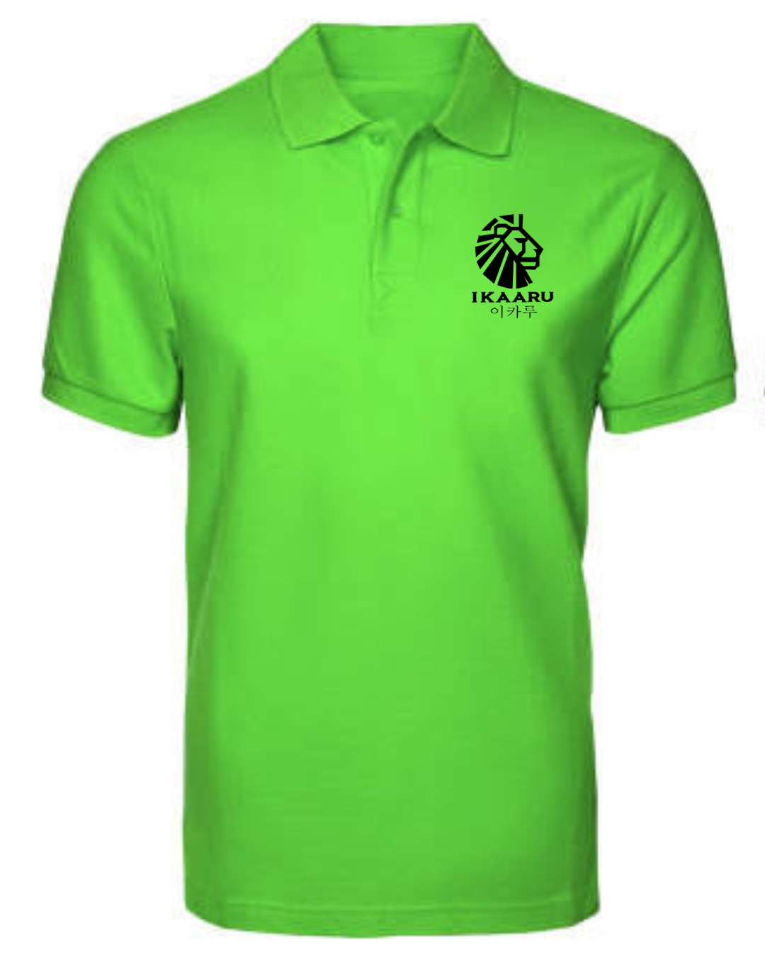 Printed Parrot Green Polo