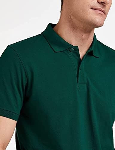 Bottle Green Plain Polo