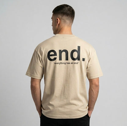 Premium Beige Oversized Tee
