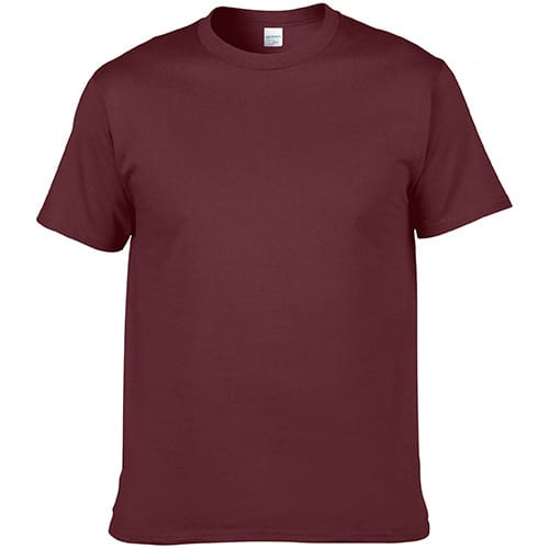 Maroon Basic T-shirt