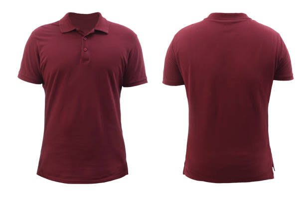 Maroon Plain Polo