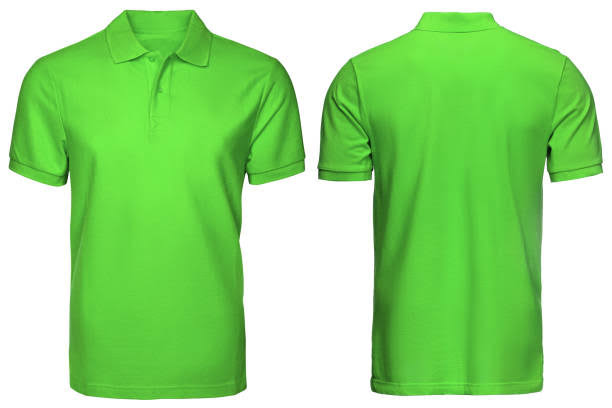 Neon Green Plain Polo