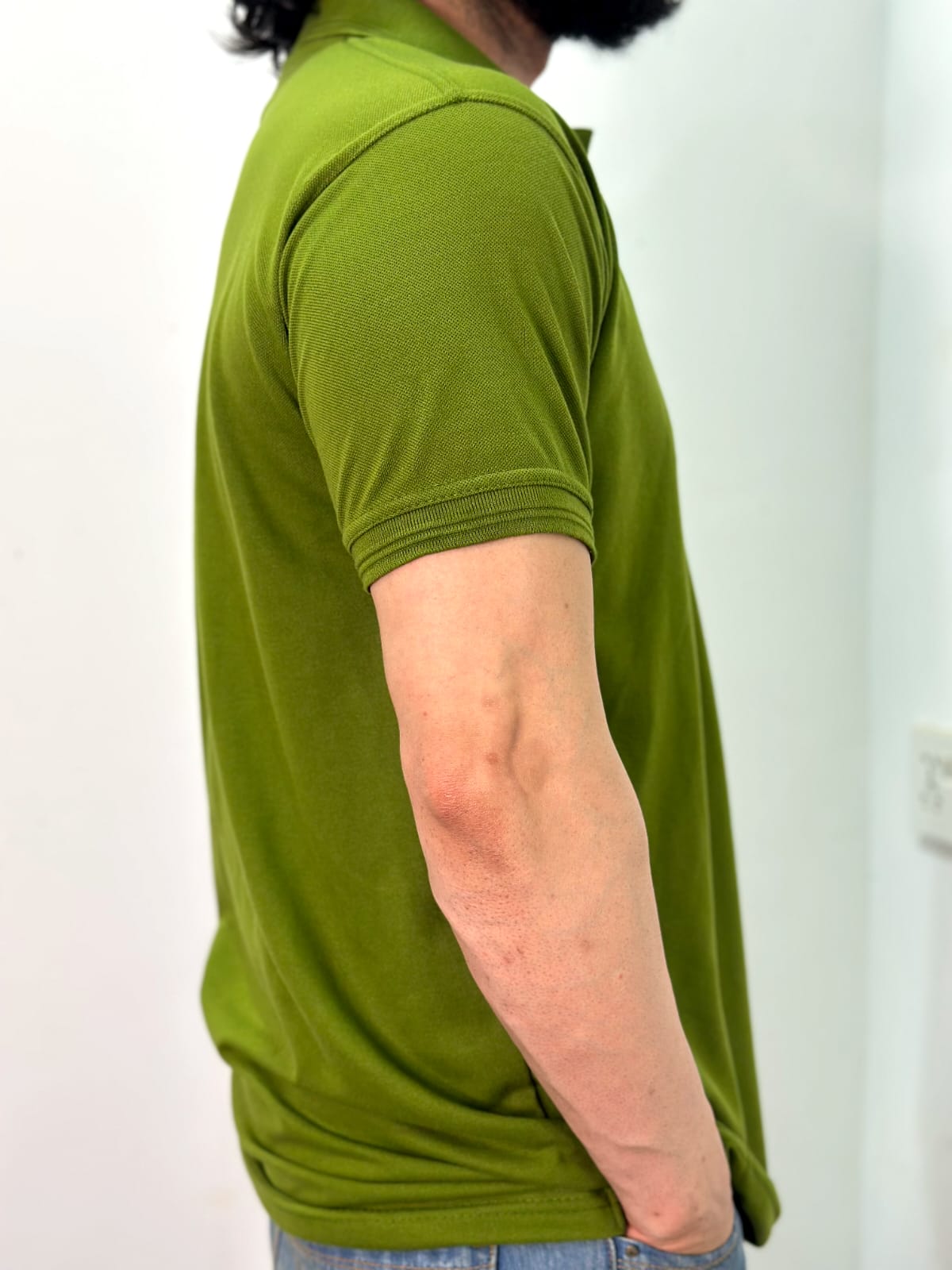 Army Green Plain Polo