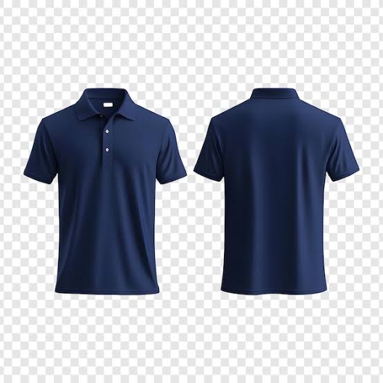 Navy Blue Plain Polo