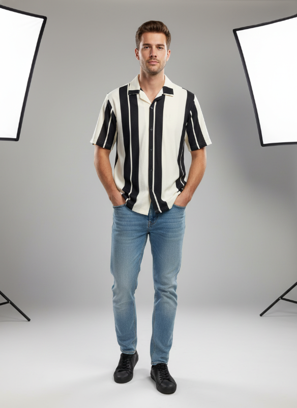 Coastal Elite Cuban Collar- Off White