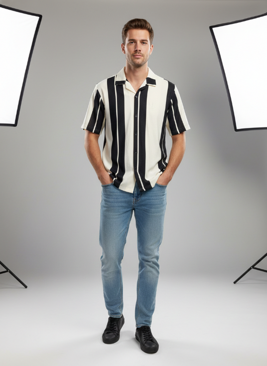 Coastal Elite Cuban Collar- Off White